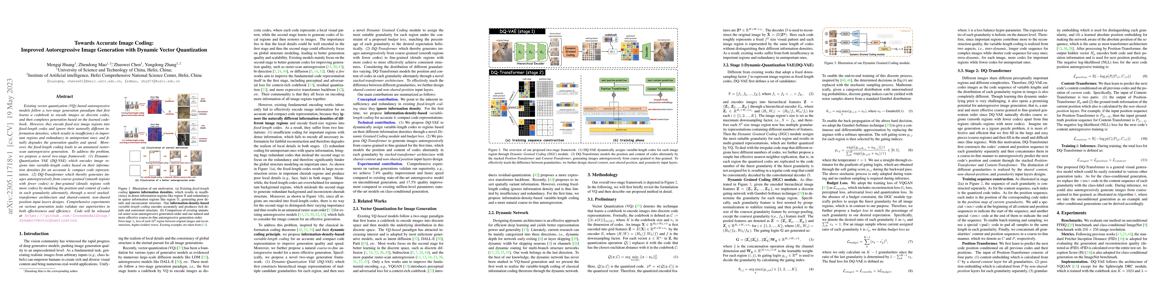 Thumbnail for Towards Accurate Image Coding: Improved Autoregressive Image Generation
  with Dynamic Vector Quantization