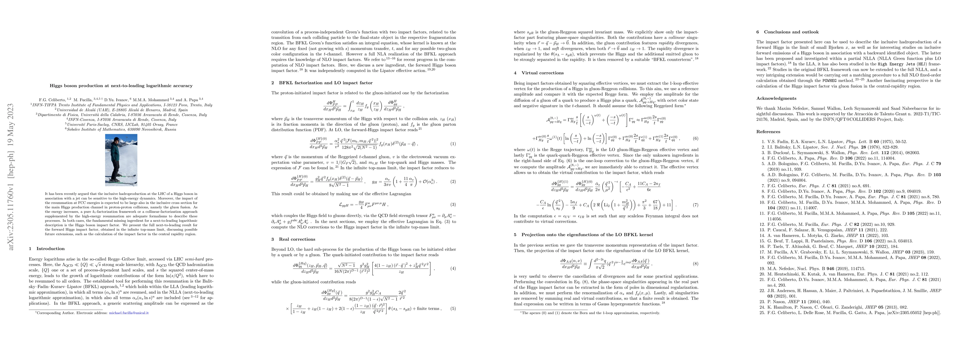 Thumbnail for Higgs boson production at next-to-leading logarithmic accuracy