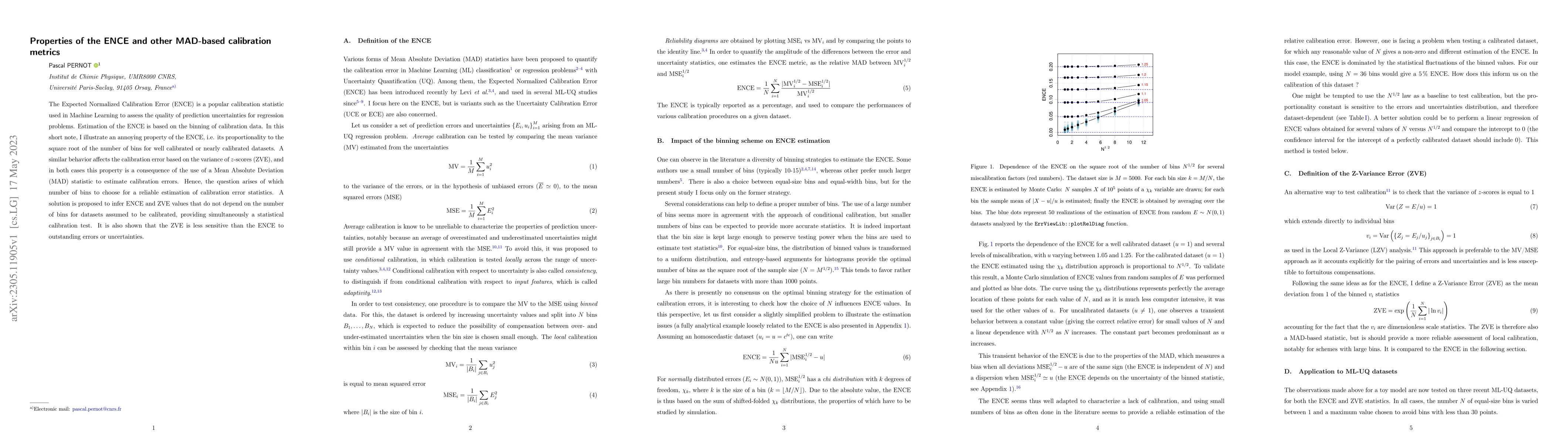 Thumbnail for Properties of the ENCE and other MAD-based calibration metrics