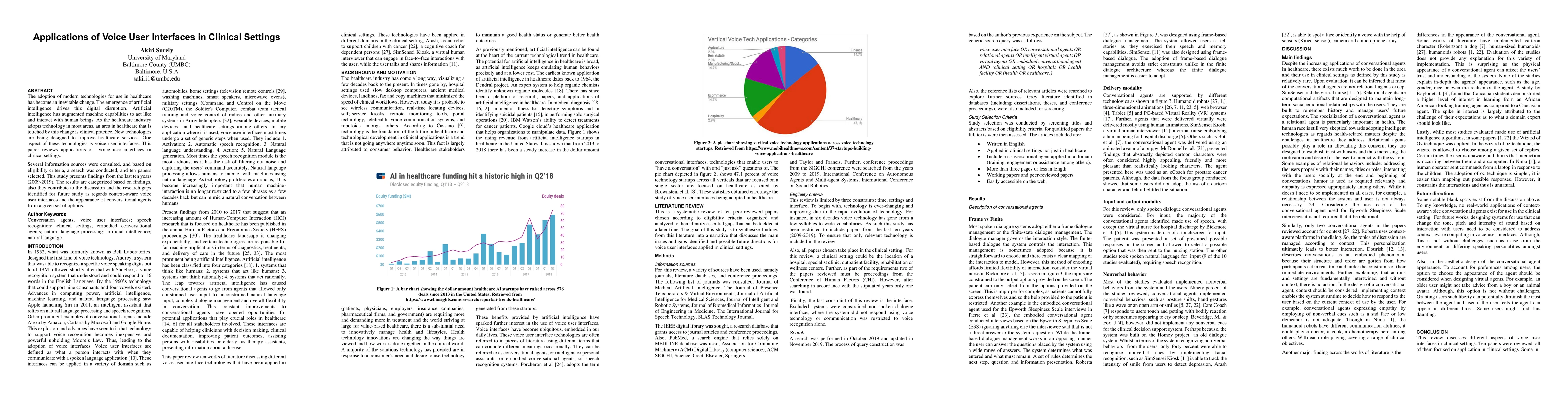 Thumbnail for Applications of Voice User Interfaces in Clinical Settings