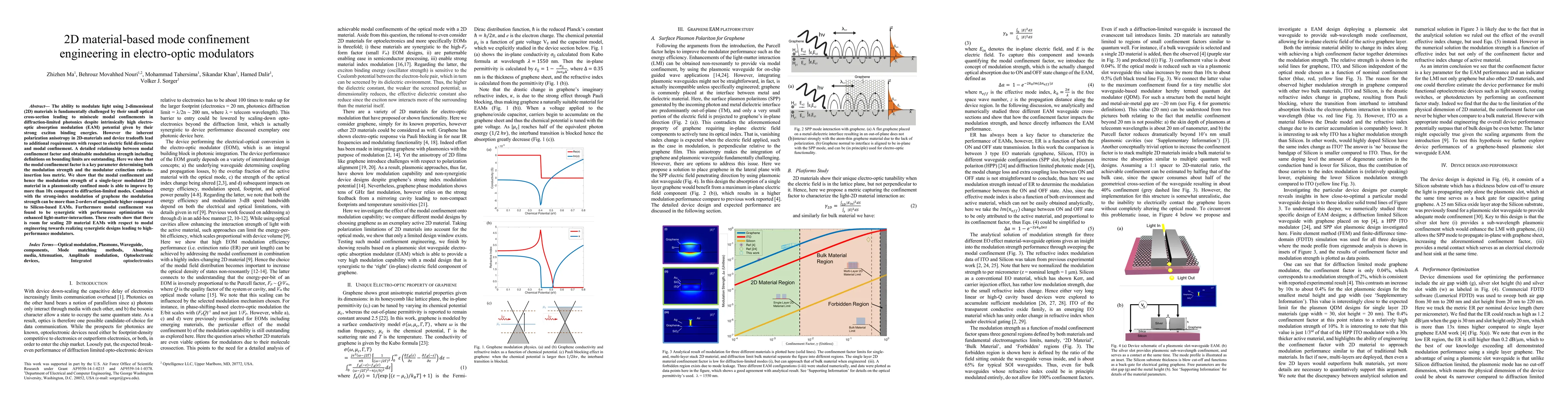 Thumbnail for 2D material-based mode confinement engineering in electro-optic
  modulators