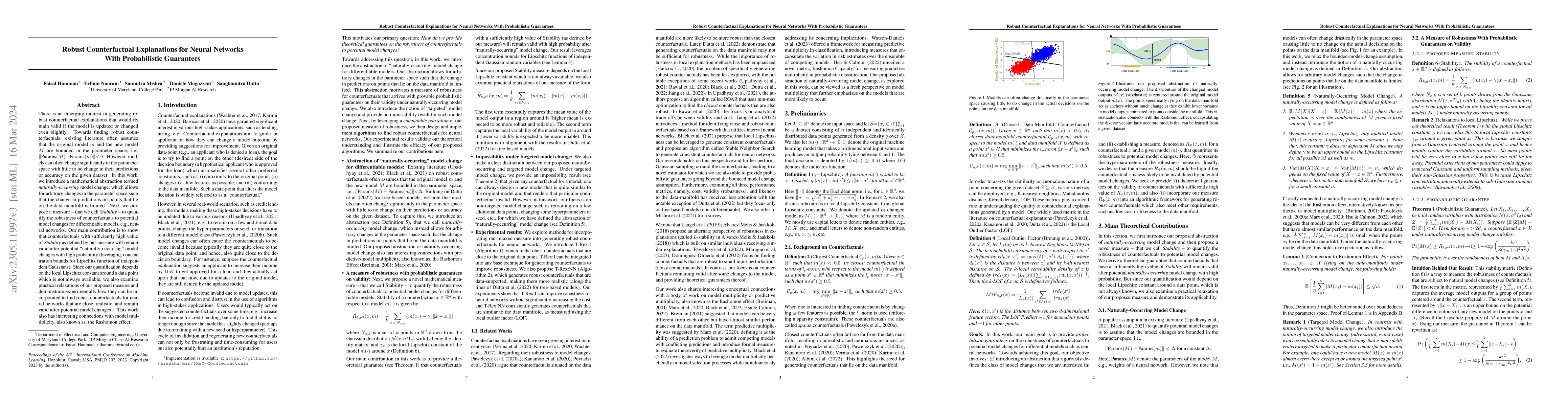 Thumbnail for Robust Counterfactual Explanations for Neural Networks With
  Probabilistic Guarantees