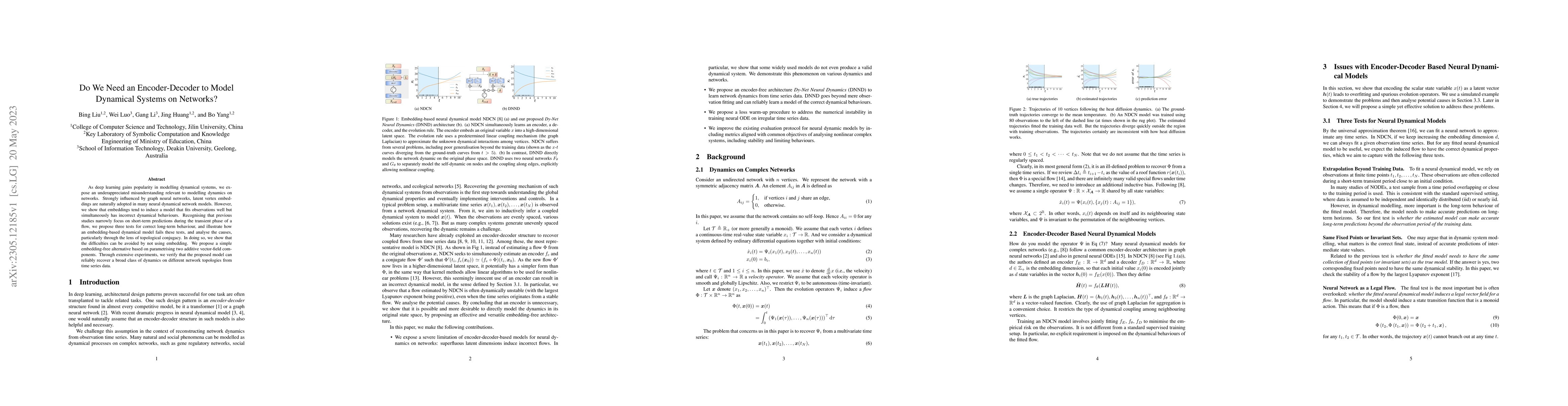 Thumbnail for Do We Need an Encoder-Decoder to Model Dynamical Systems on Networks?