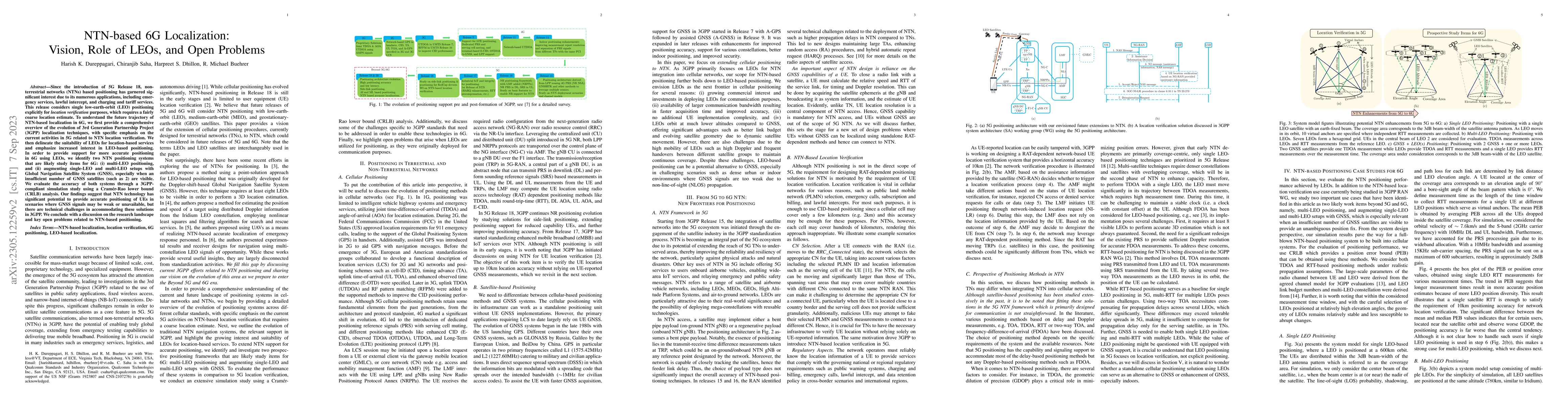 Thumbnail for NTN-based 6G Localization: Vision, Role of LEOs, and Open Problems
