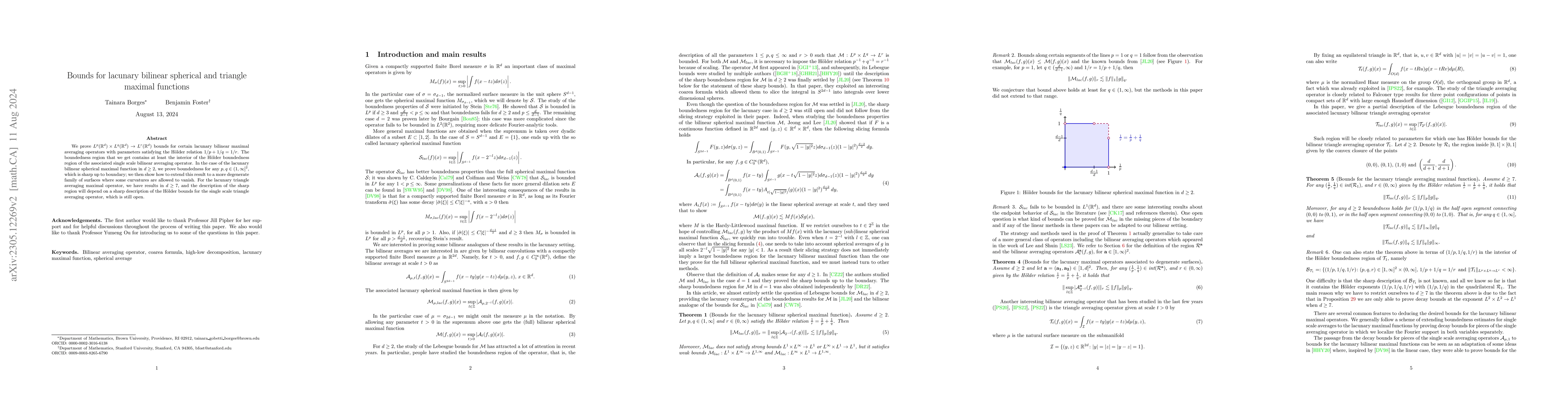 Thumbnail for Bounds for lacunary bilinear spherical and triangle maximal functions