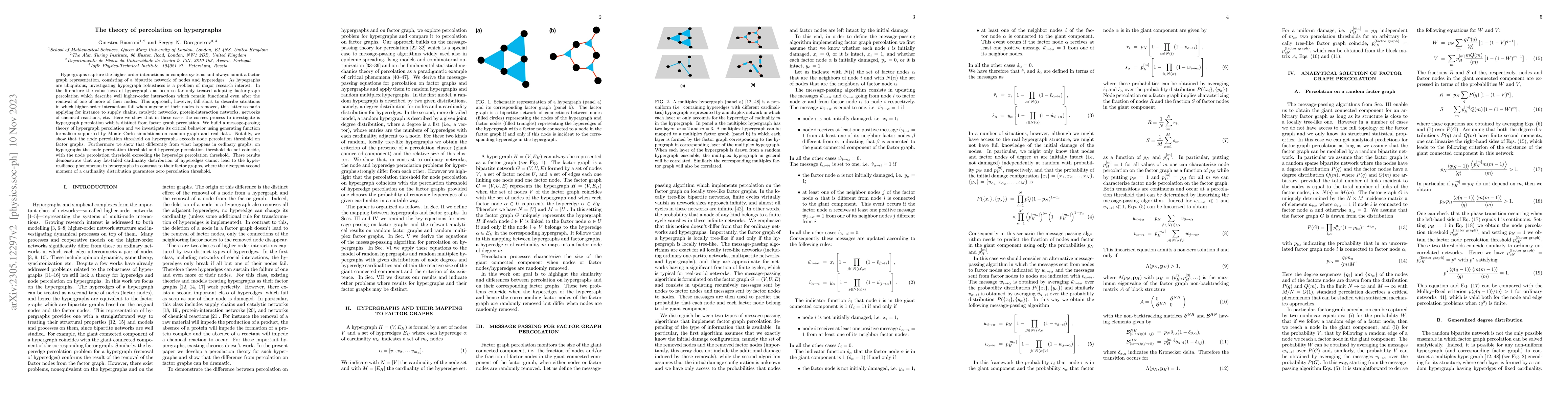 Thumbnail for The theory of percolation on hypergraphs