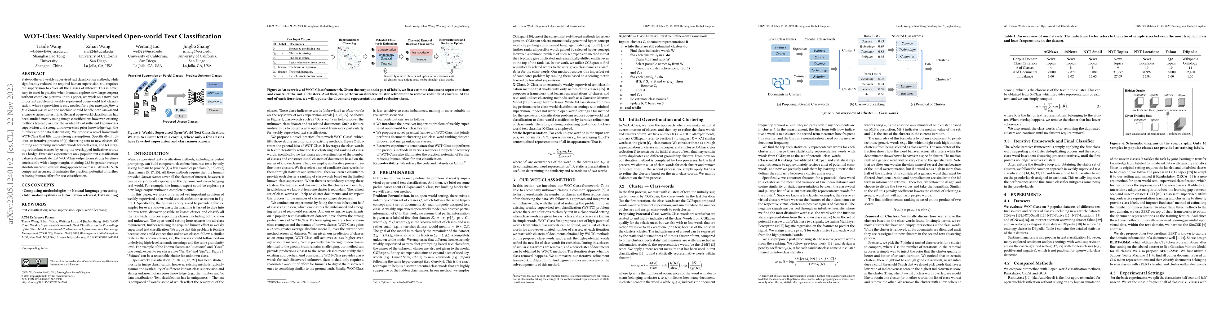 Thumbnail for WOT-Class: Weakly Supervised Open-world Text Classification