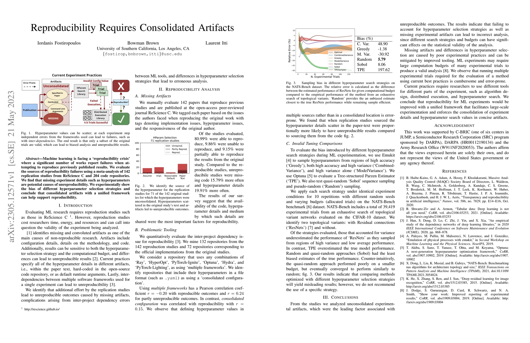 Thumbnail for Reproducibility Requires Consolidated Artifacts