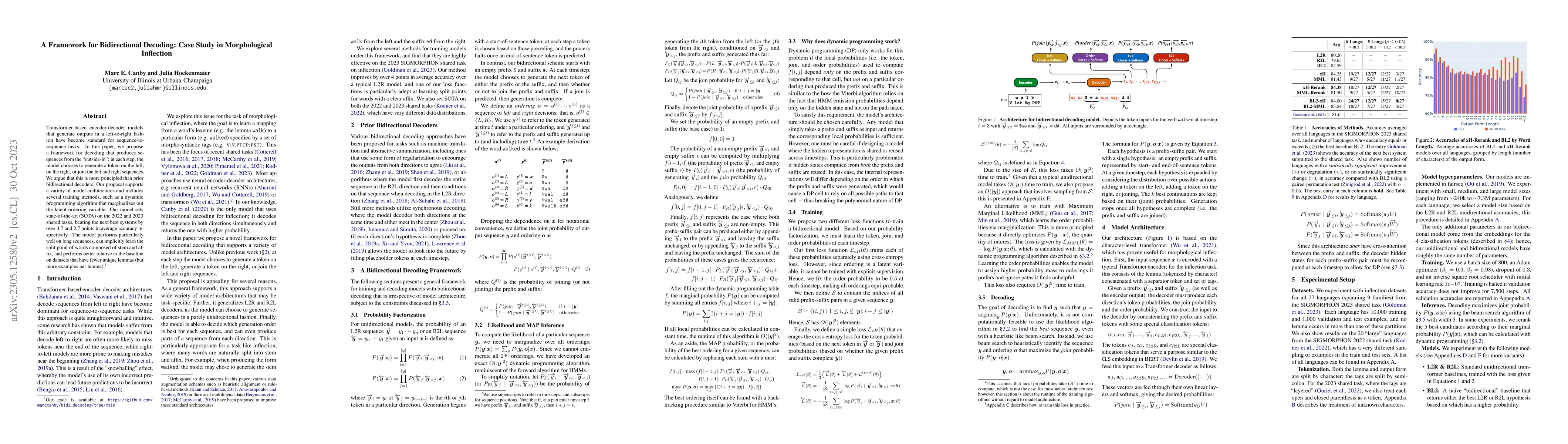 Thumbnail for A Framework for Bidirectional Decoding: Case Study in Morphological
  Inflection