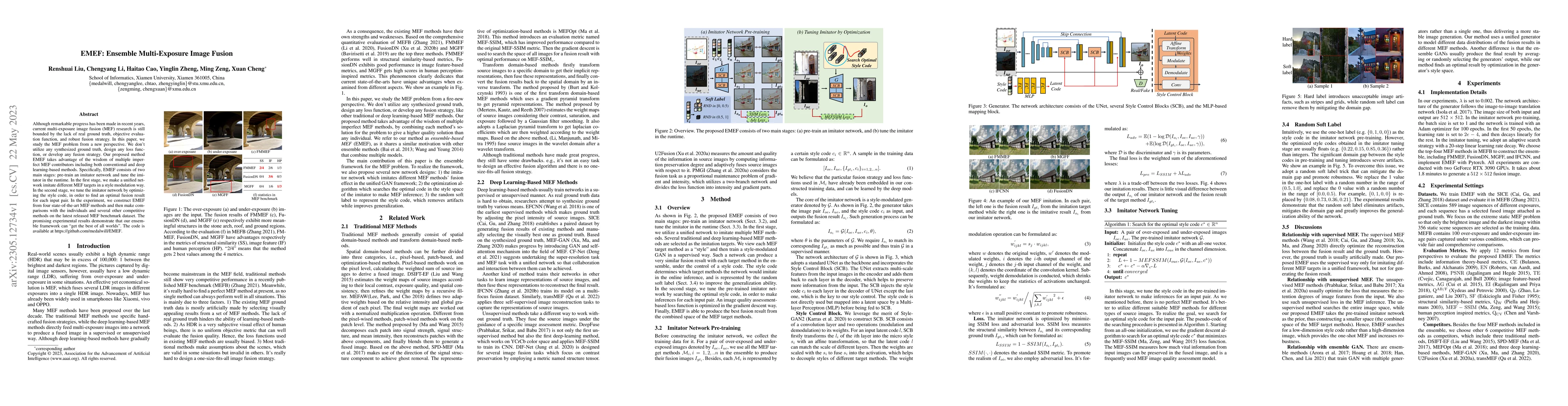 Thumbnail for EMEF: Ensemble Multi-Exposure Image Fusion