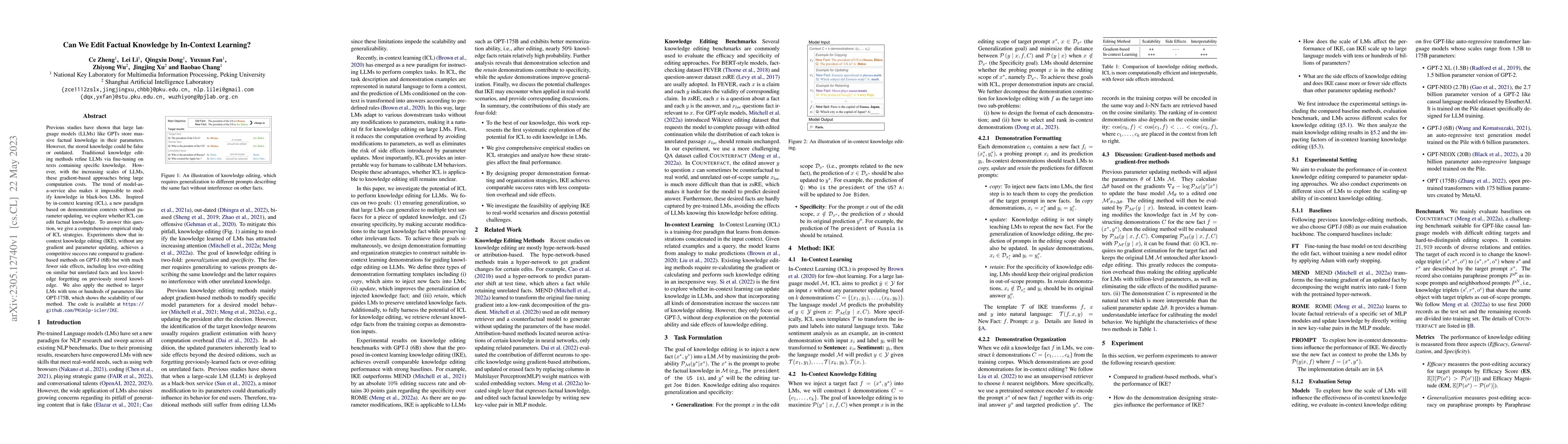 Thumbnail for Can We Edit Factual Knowledge by In-Context Learning?