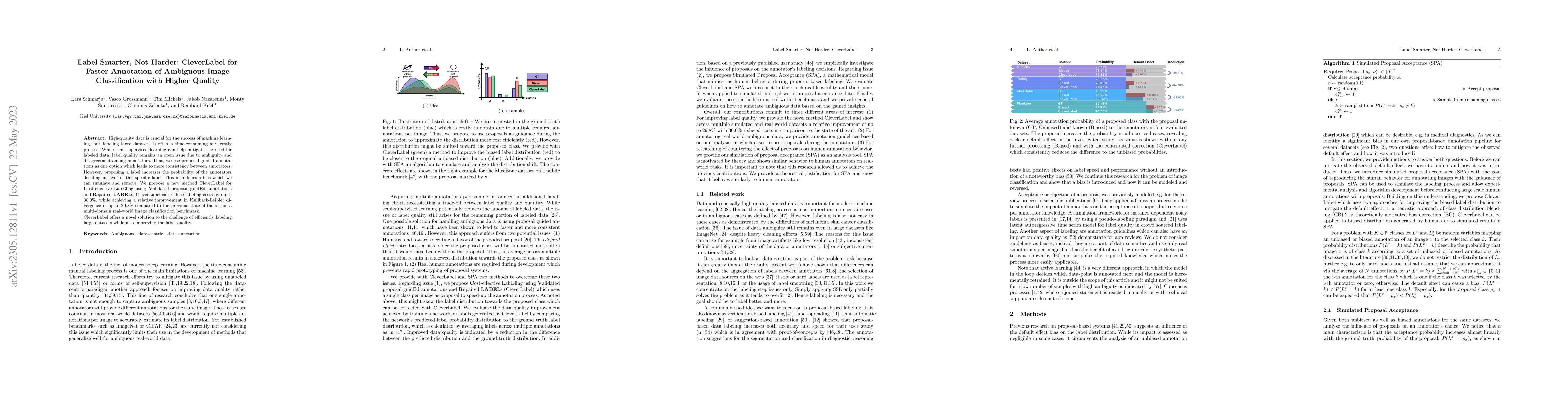 Thumbnail for Label Smarter, Not Harder: CleverLabel for Faster Annotation of
  Ambiguous Image Classification with Higher Quality