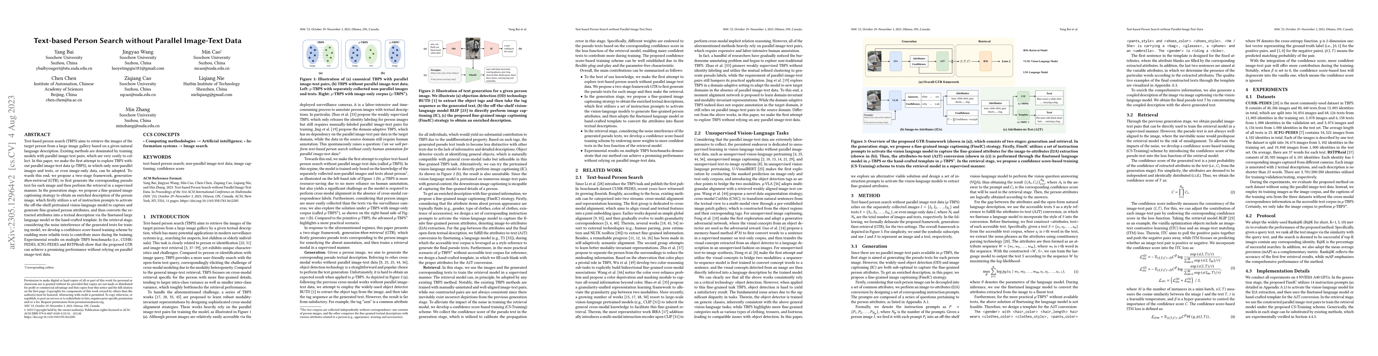 Thumbnail for Text-based Person Search without Parallel Image-Text Data