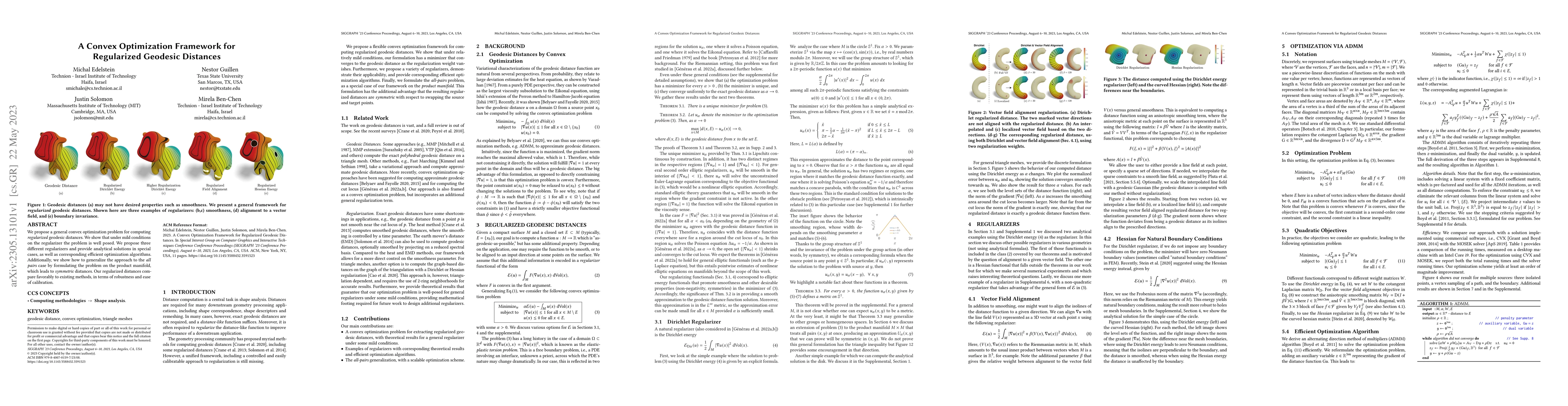 Thumbnail for A Convex Optimization Framework for Regularized Geodesic Distances