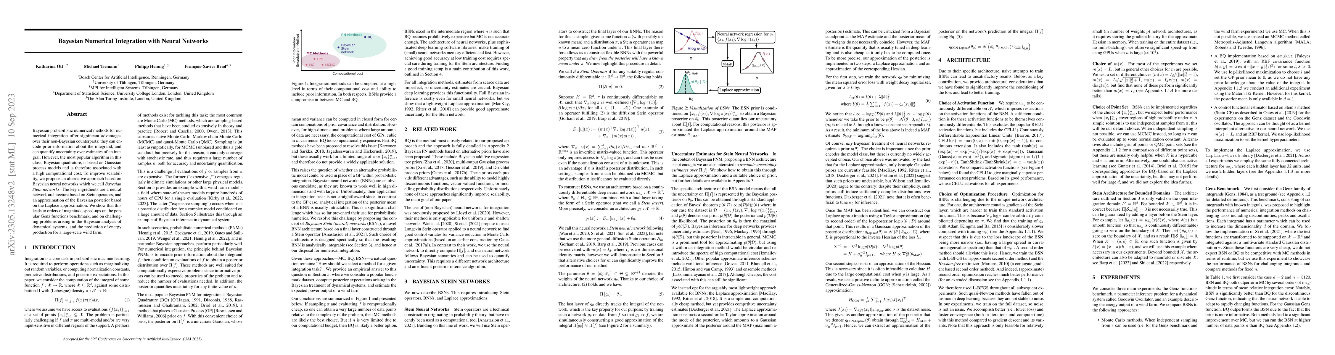 Thumbnail for Bayesian Numerical Integration with Neural Networks