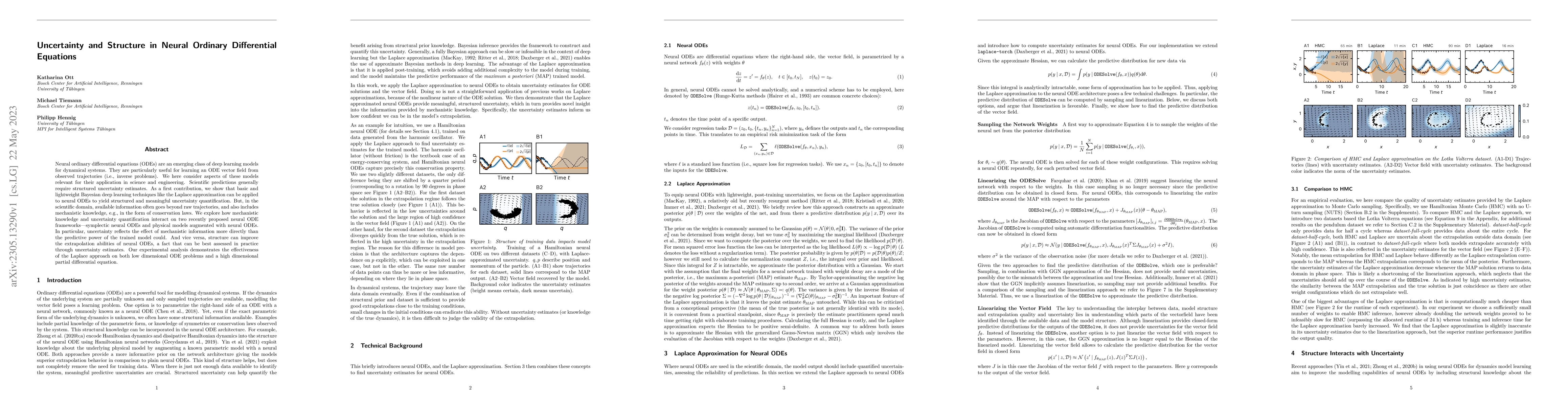 Thumbnail for Uncertainty and Structure in Neural Ordinary Differential Equations