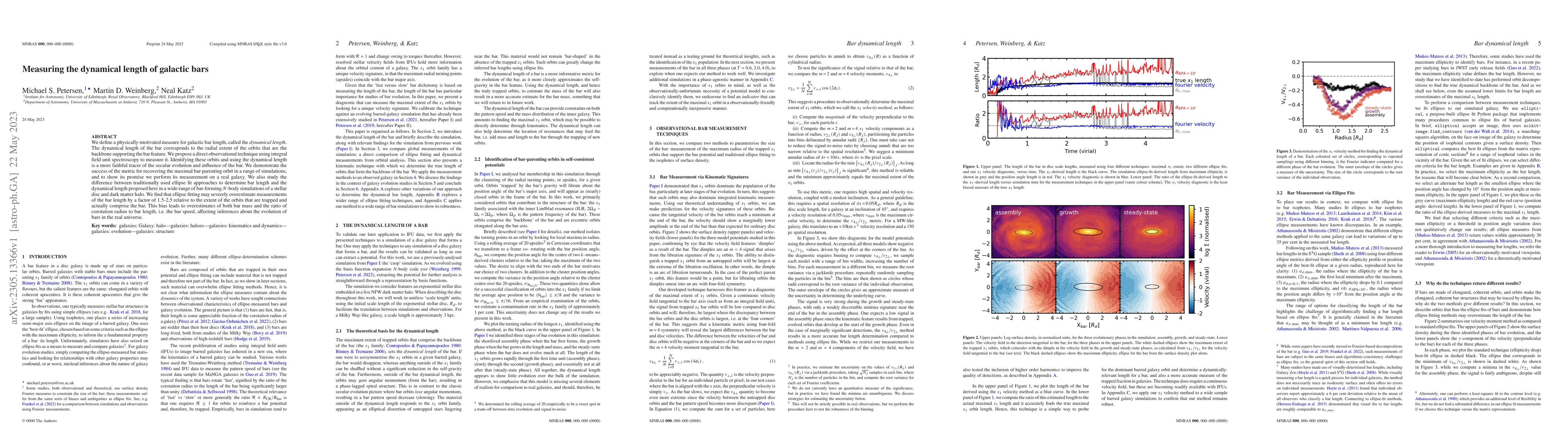 Thumbnail for Measuring the dynamical length of galactic bars
