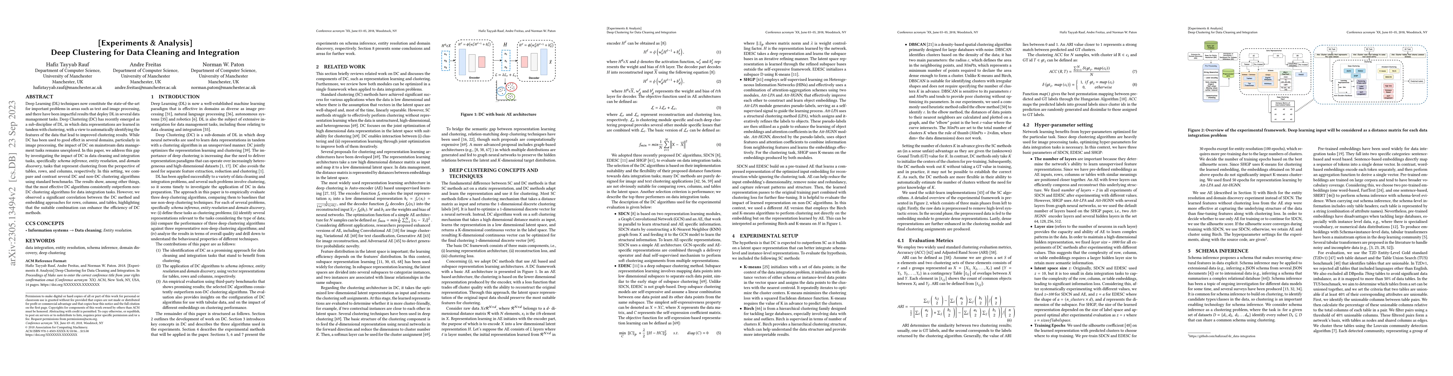 Thumbnail for Deep Clustering for Data Cleaning and Integration