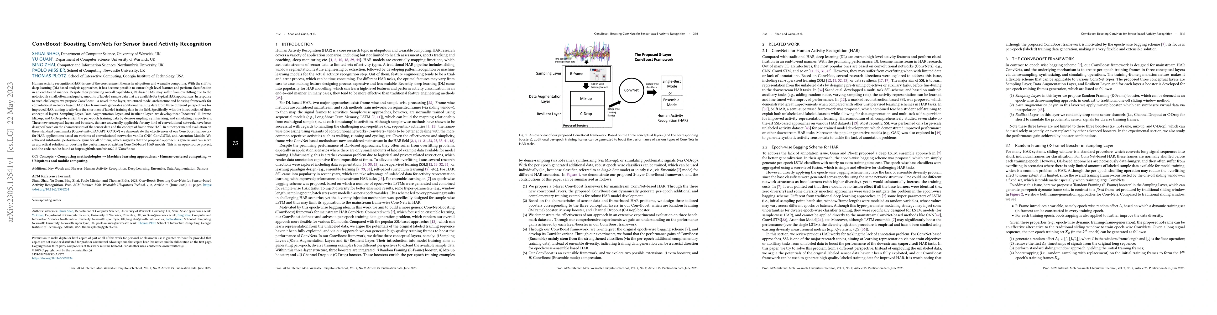 Thumbnail for ConvBoost: Boosting ConvNets for Sensor-based Activity Recognition
