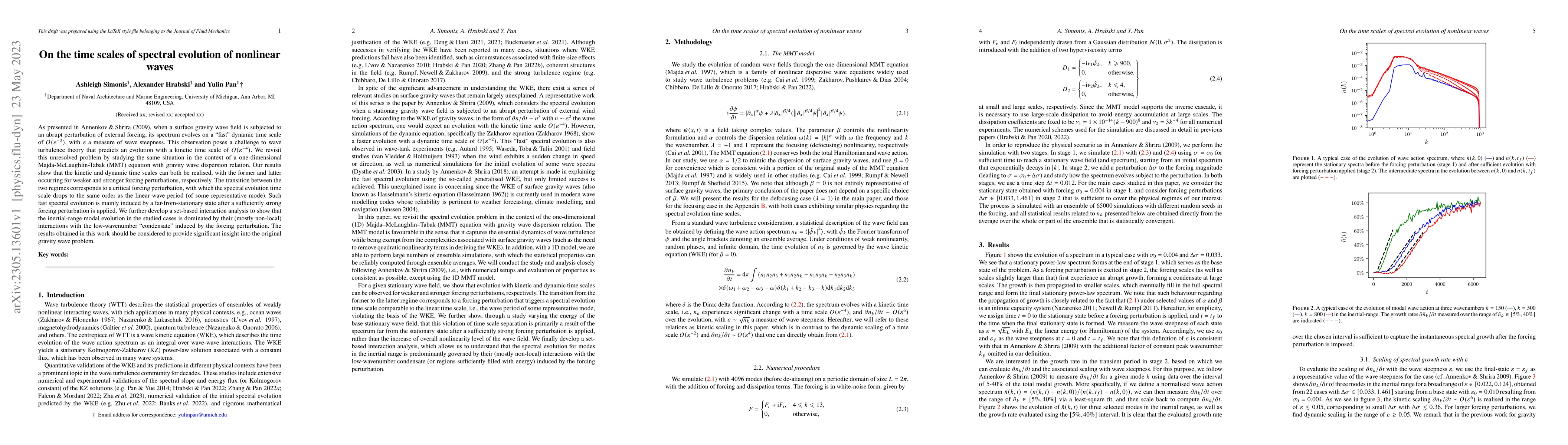 Thumbnail for On the time scales of spectral evolution of nonlinear waves