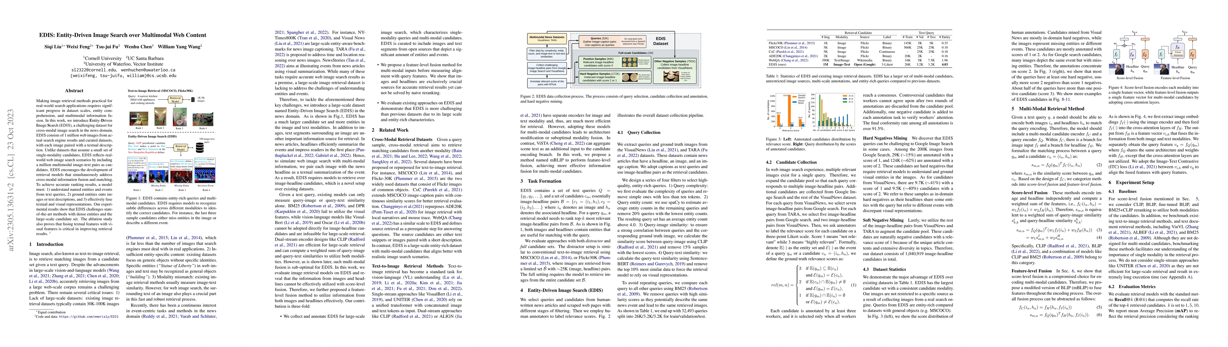Thumbnail for EDIS: Entity-Driven Image Search over Multimodal Web Content