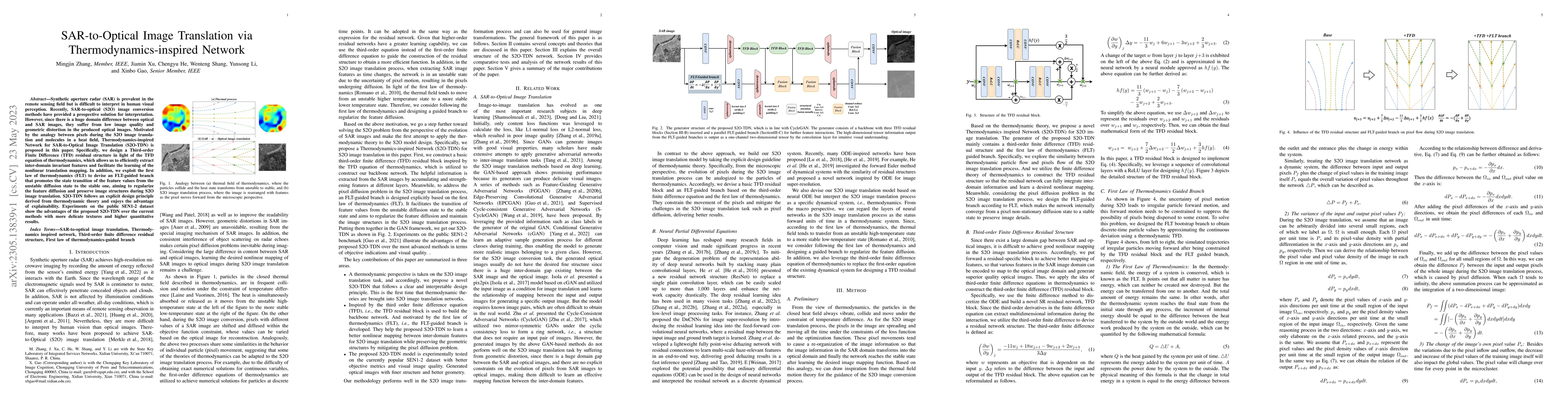Thumbnail for SAR-to-Optical Image Translation via Thermodynamics-inspired Network