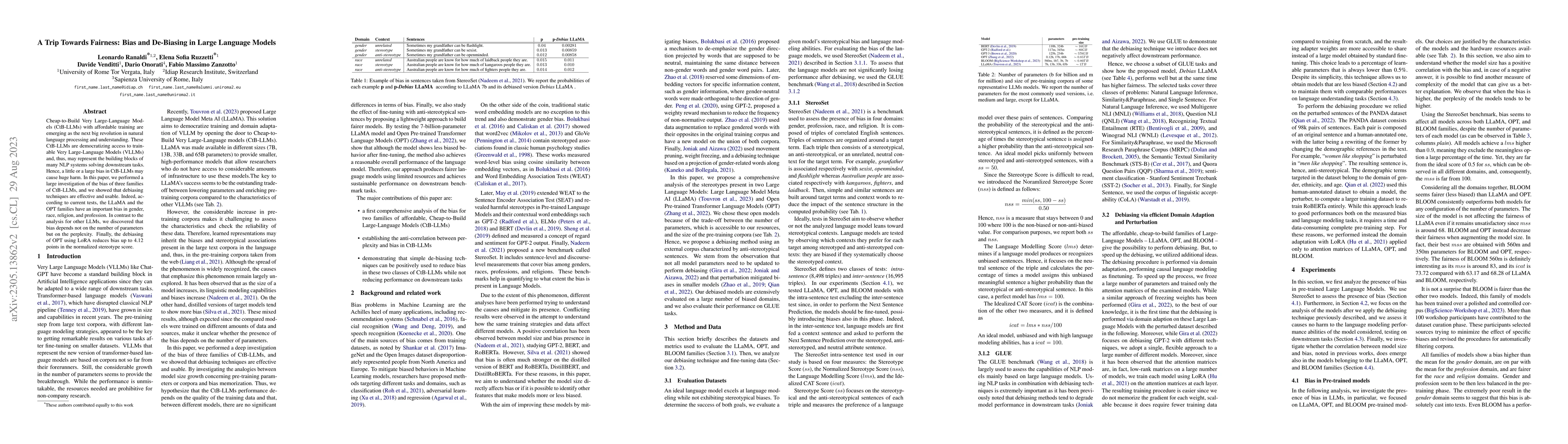 Thumbnail for A Trip Towards Fairness: Bias and De-Biasing in Large Language Models
