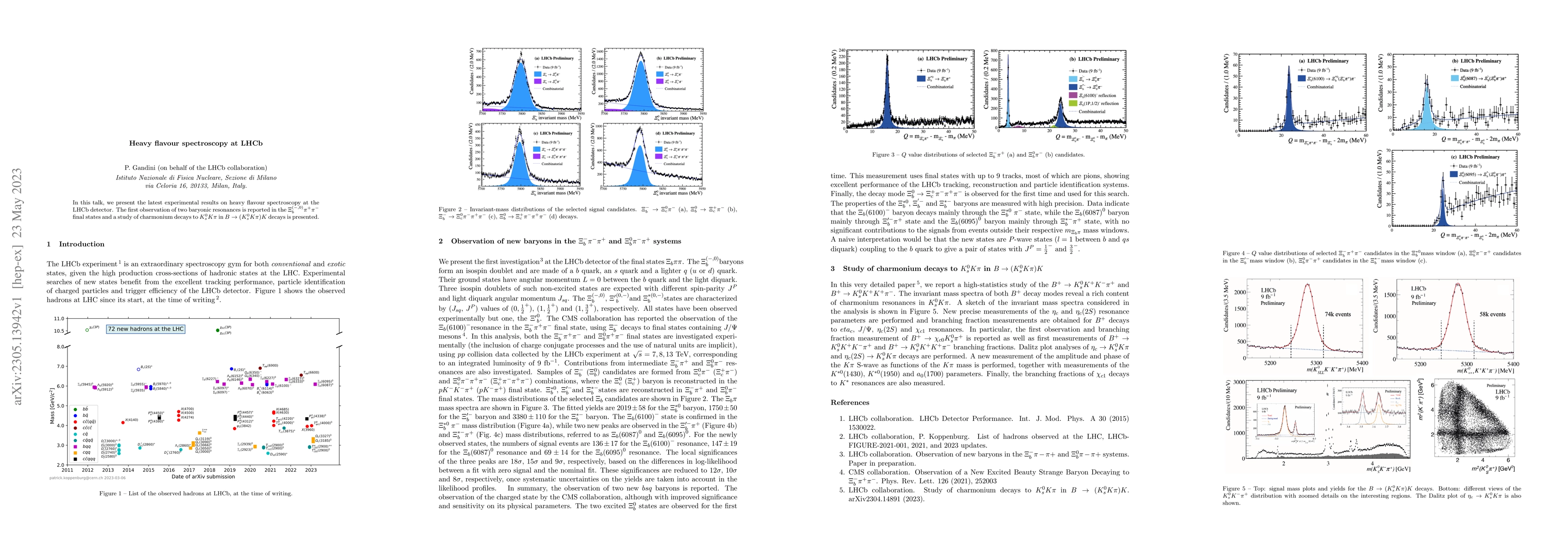 Thumbnail for Heavy flavour spectroscopy at LHCb. Contribution to the 2023 QCD session
  of the 57th Rencontres de Moriond