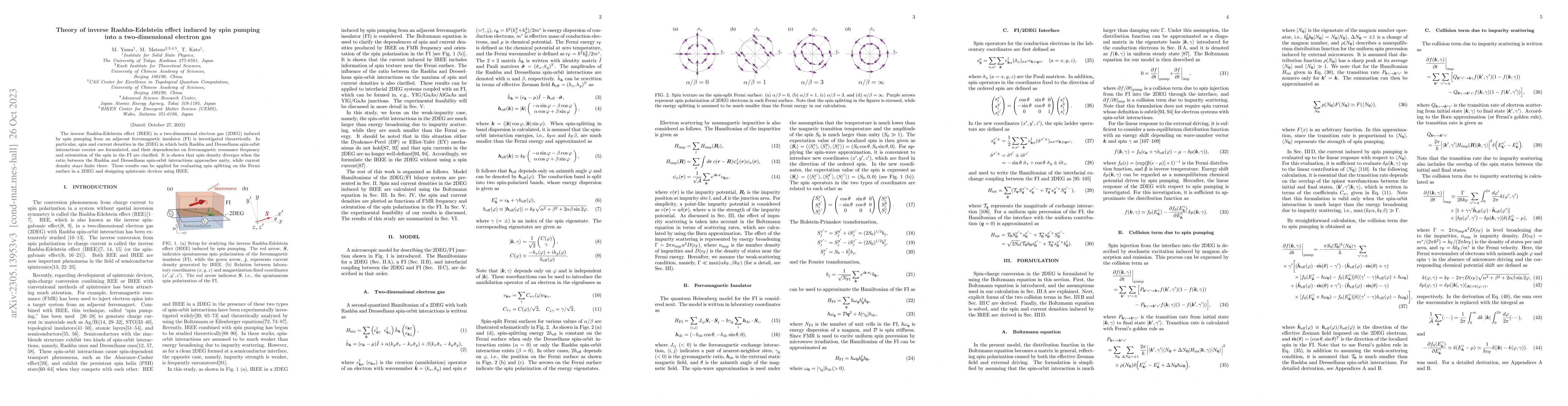 Thumbnail for Theory of inverse Rashba-Edelstein effect induced by spin pumping into a
  two-dimensional electron gas