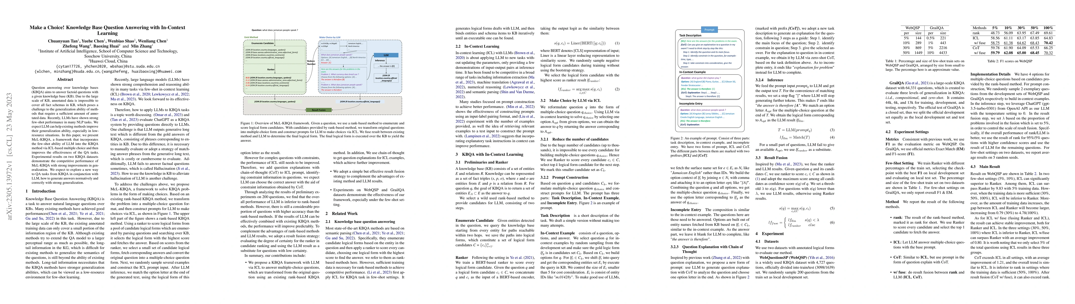 Thumbnail for Make a Choice! Knowledge Base Question Answering with In-Context
  Learning