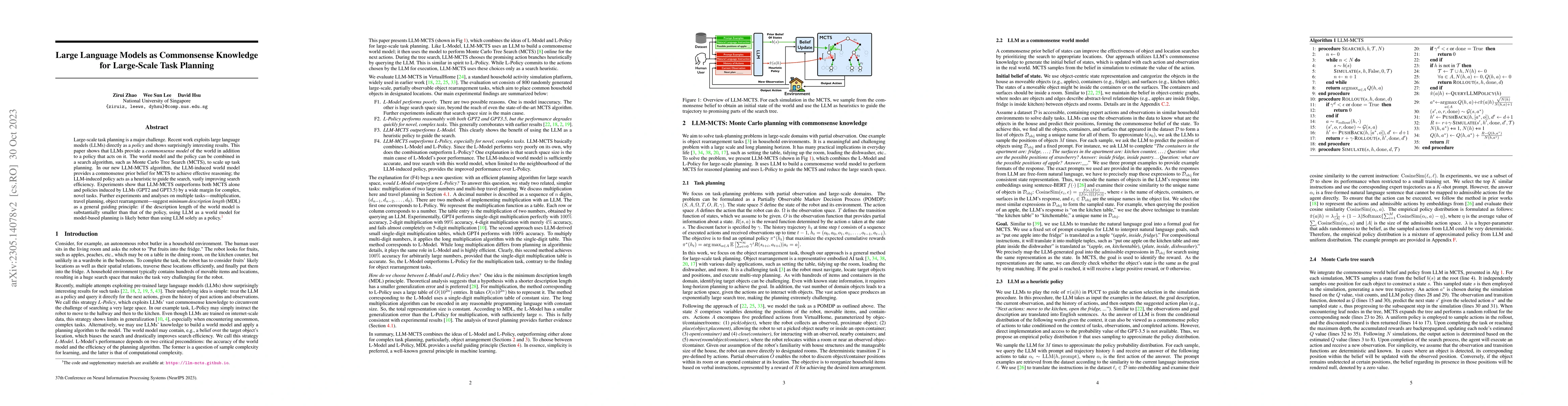Thumbnail for Large Language Models as Commonsense Knowledge for Large-Scale Task
  Planning