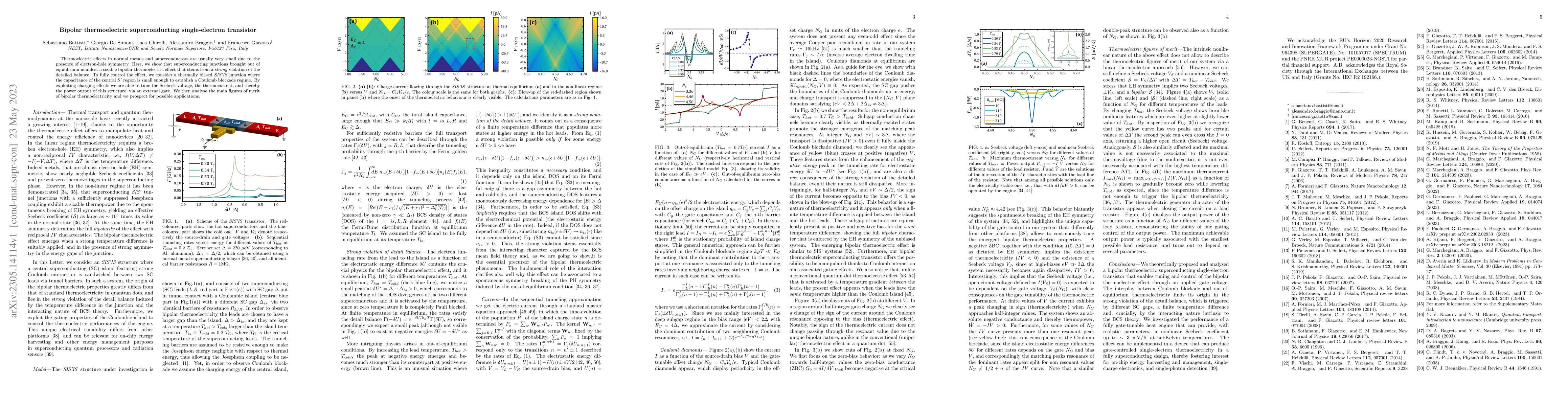Thumbnail for Bipolar thermoelectric superconducting single-electron transistor