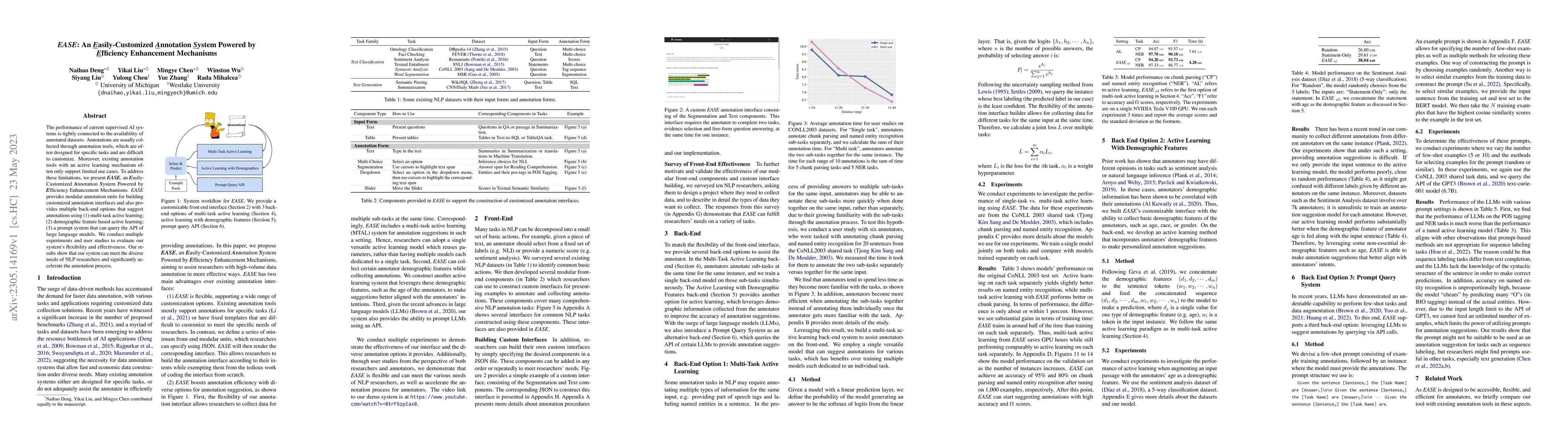 Thumbnail for EASE: An Easily-Customized Annotation System Powered by Efficiency
  Enhancement Mechanisms