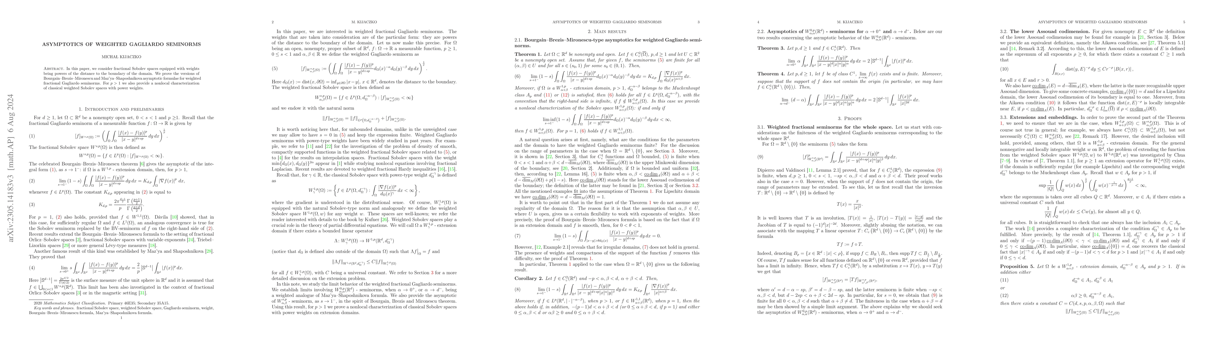 Thumbnail for Asymptotics of weighted Gagliardo seminorms