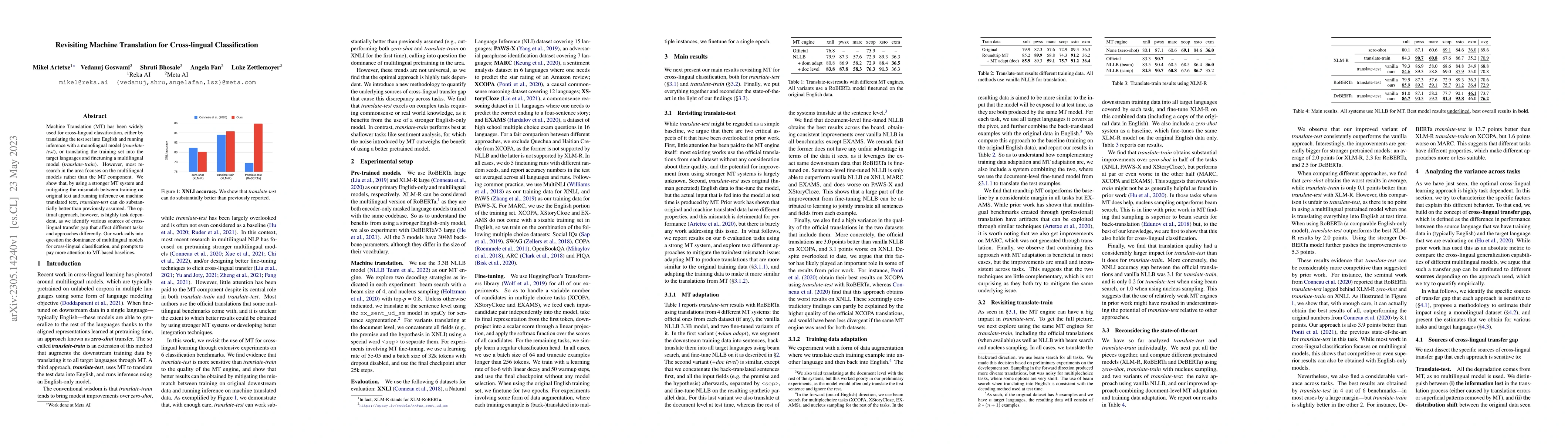 Thumbnail for Revisiting Machine Translation for Cross-lingual Classification