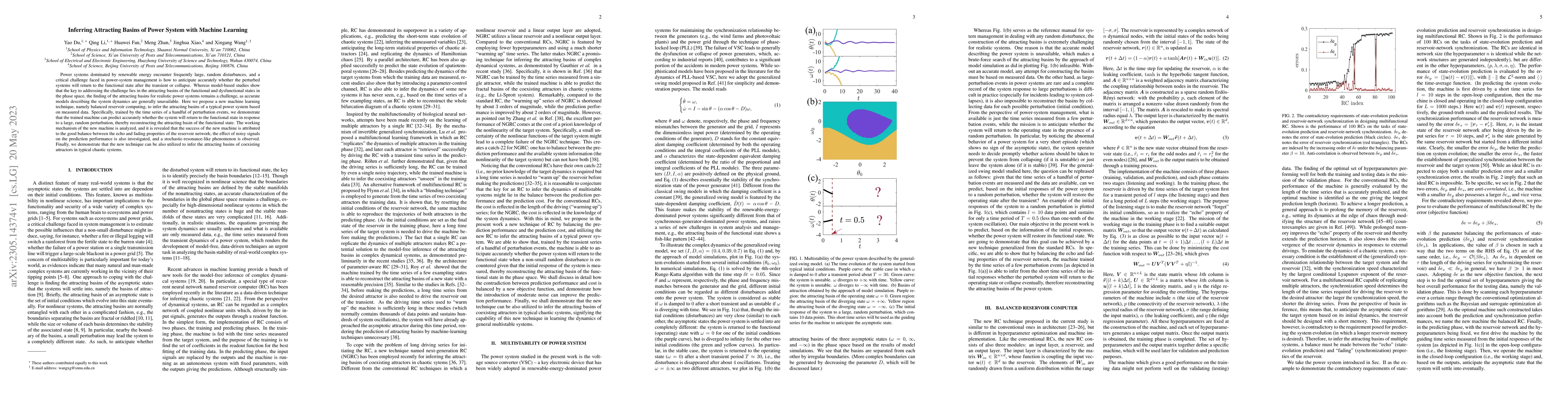 Thumbnail for Inferring Attracting Basins of Power System with Machine Learning
