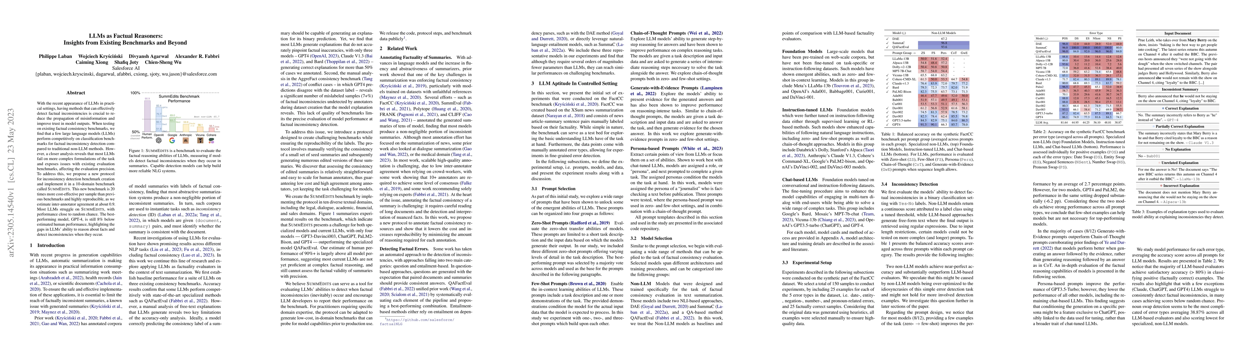 Thumbnail for LLMs as Factual Reasoners: Insights from Existing Benchmarks and Beyond