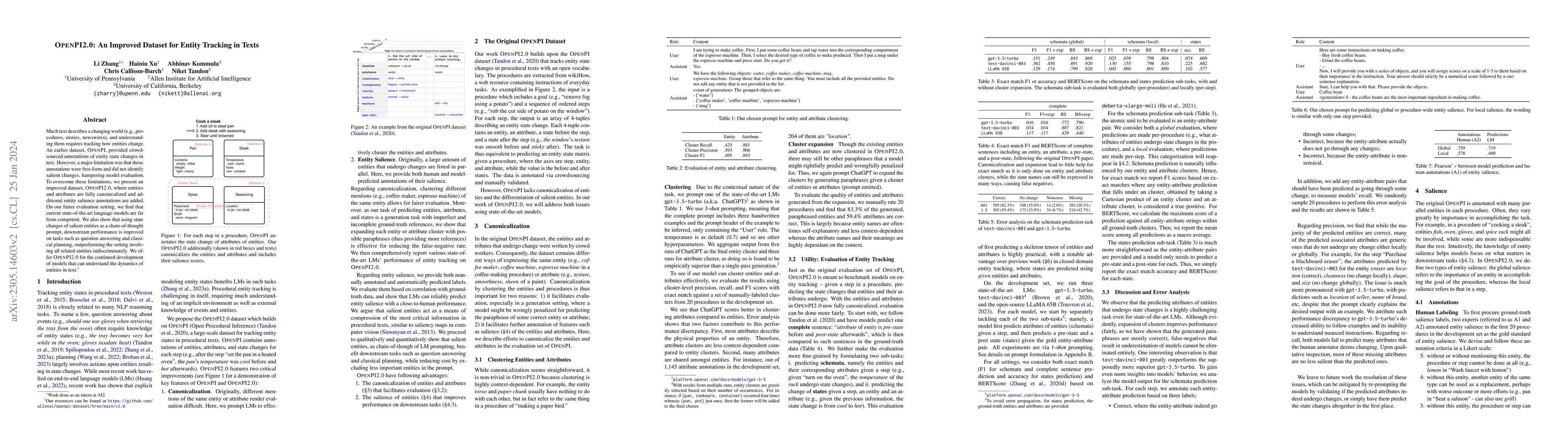 Thumbnail for OpenPI2.0: An Improved Dataset for Entity Tracking in Texts