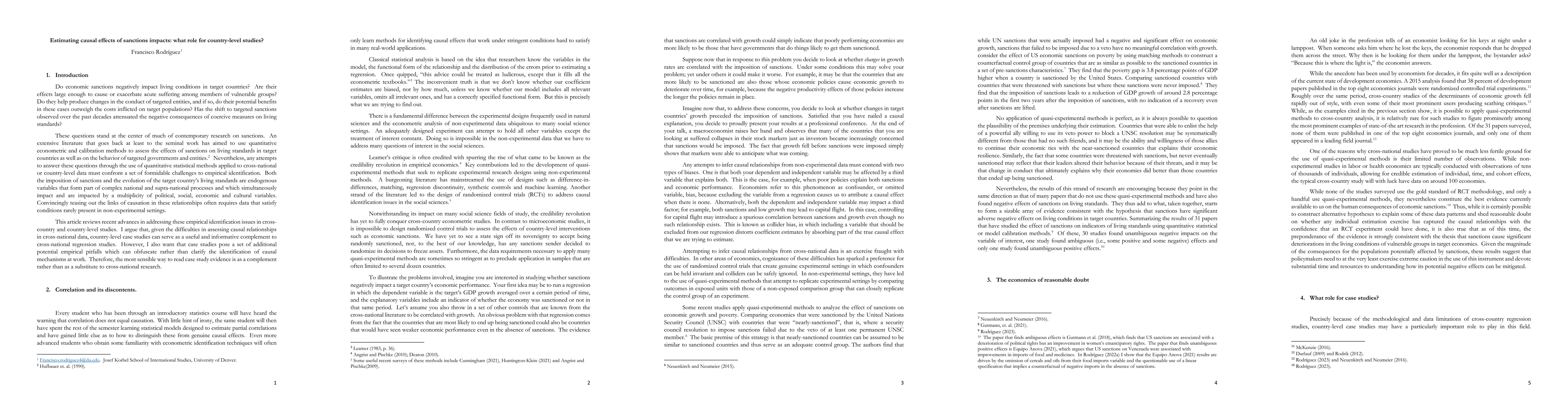 Thumbnail for Estimating causal effects of sanctions impacts: what role for
  country-level studies?