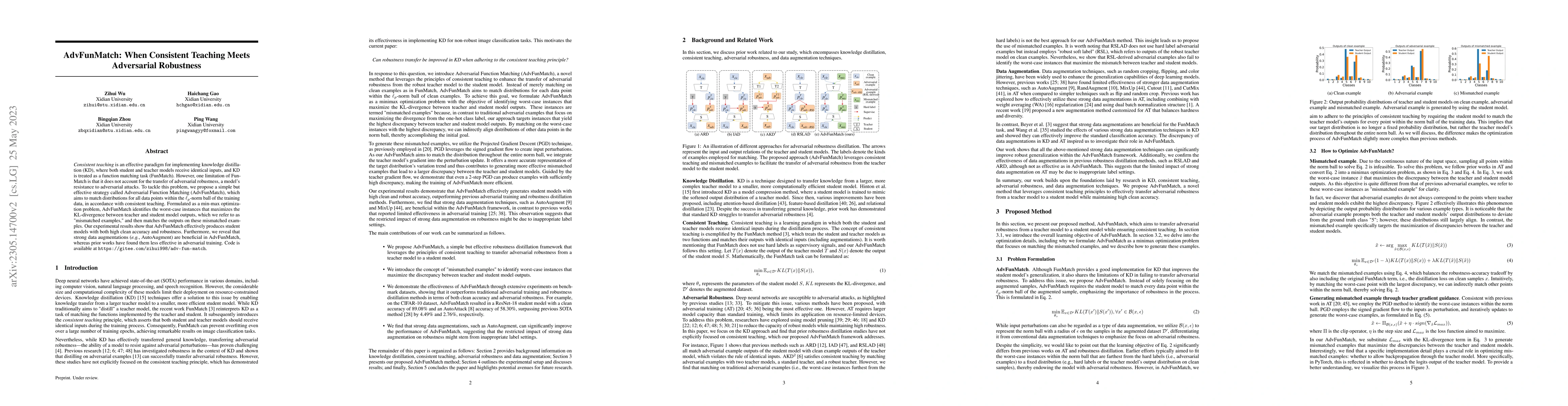 Thumbnail for AdvFunMatch: When Consistent Teaching Meets Adversarial Robustness