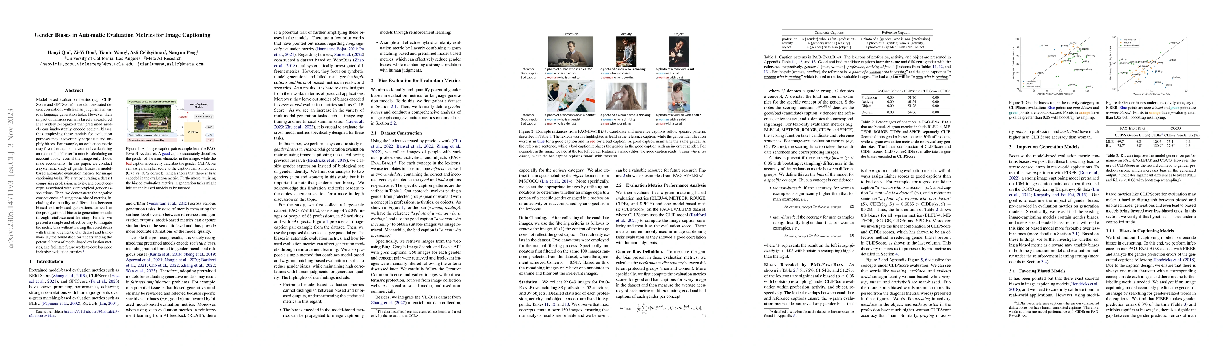 Thumbnail for Gender Biases in Automatic Evaluation Metrics for Image Captioning