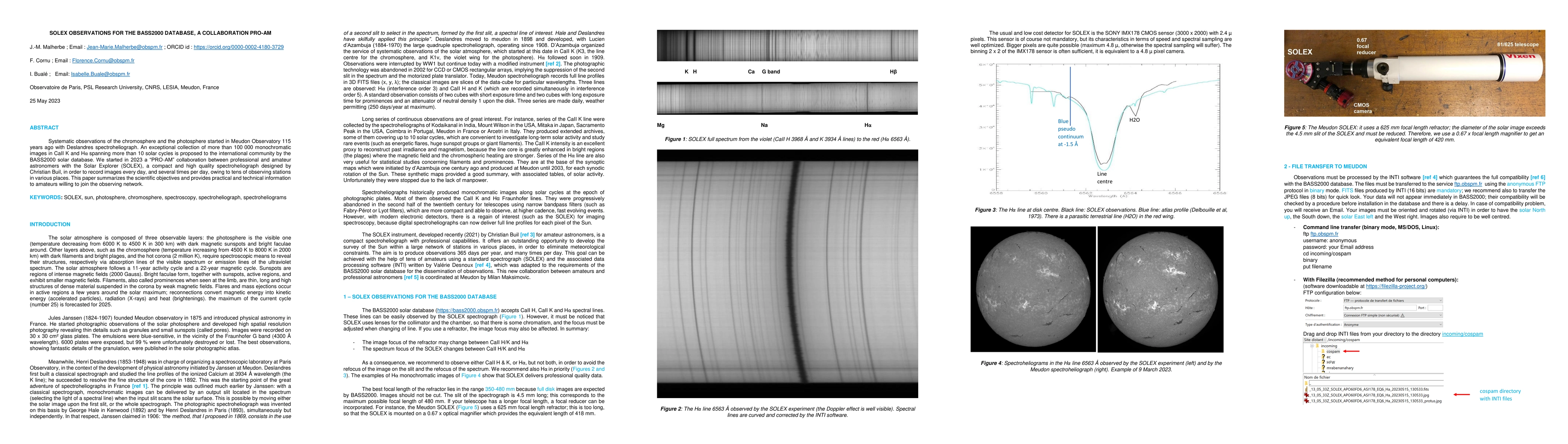 Thumbnail for Solex observations for the BASS2000 database, a collaboration PRO-AM
