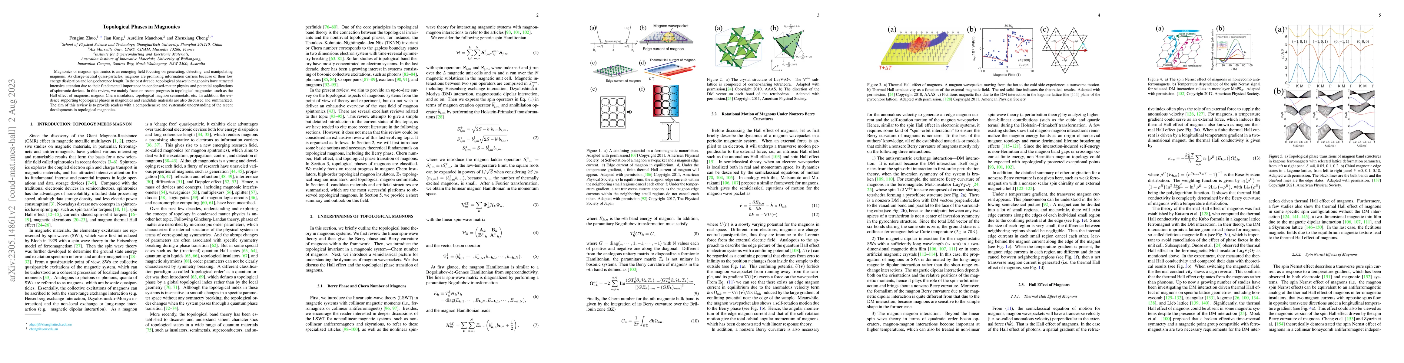 Thumbnail for Topological Phases in Magnonics