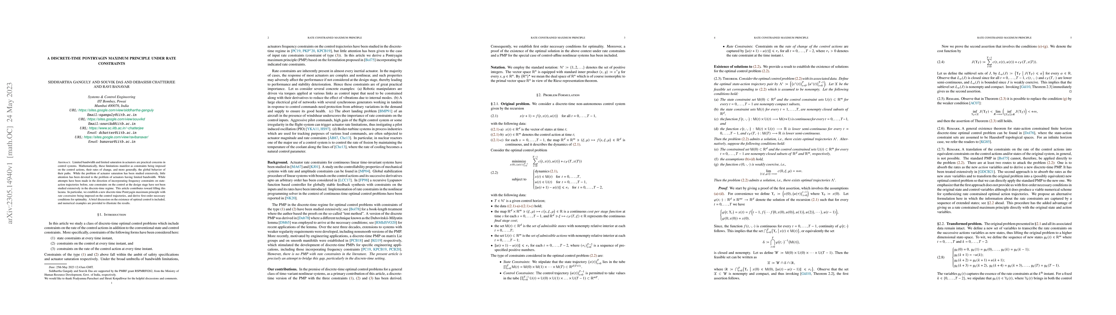 Thumbnail for A discrete-time Pontryagin maximum principle under rate constraints
