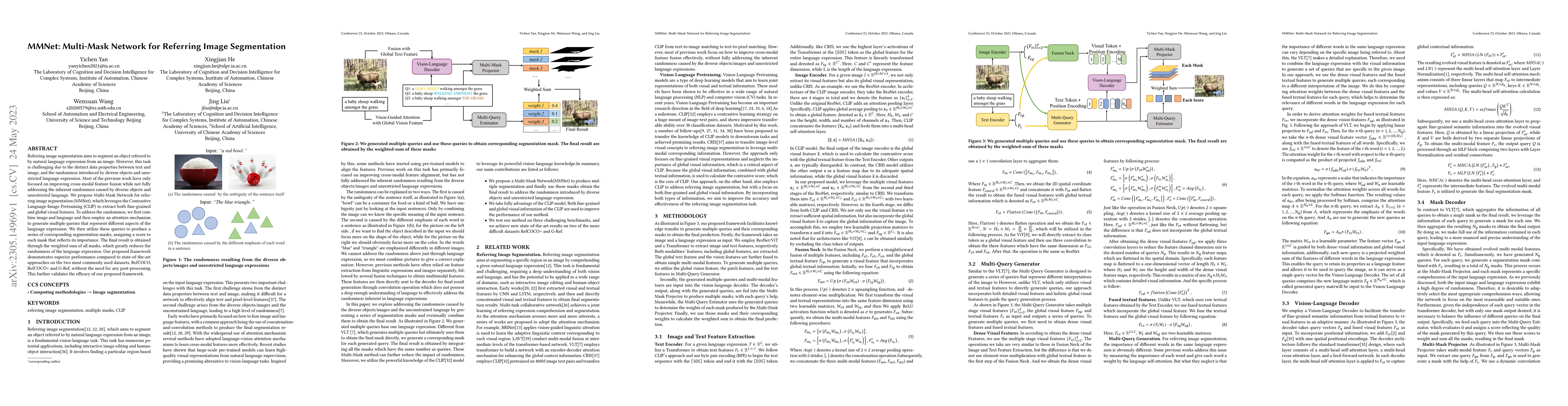Thumbnail for MMNet: Multi-Mask Network for Referring Image Segmentation
