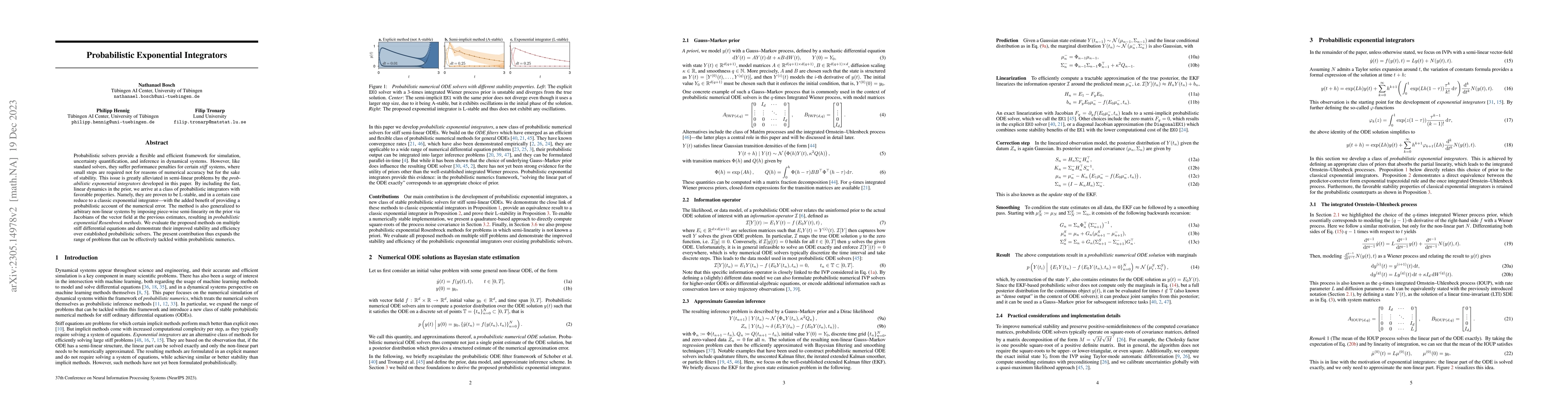 Thumbnail for Probabilistic Exponential Integrators