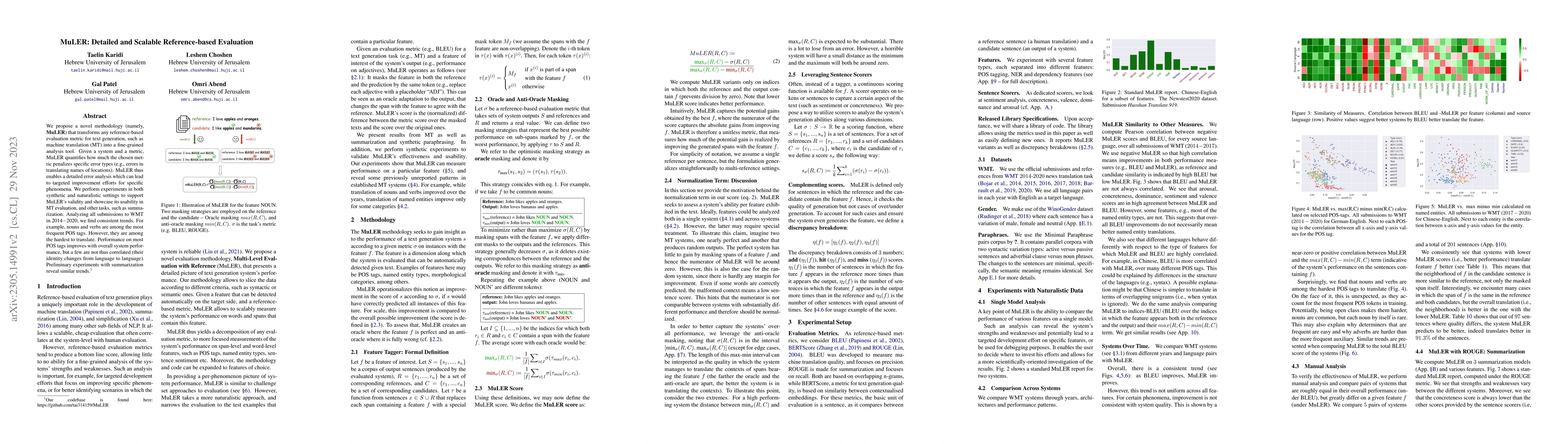 Thumbnail for MuLER: Detailed and Scalable Reference-based Evaluation