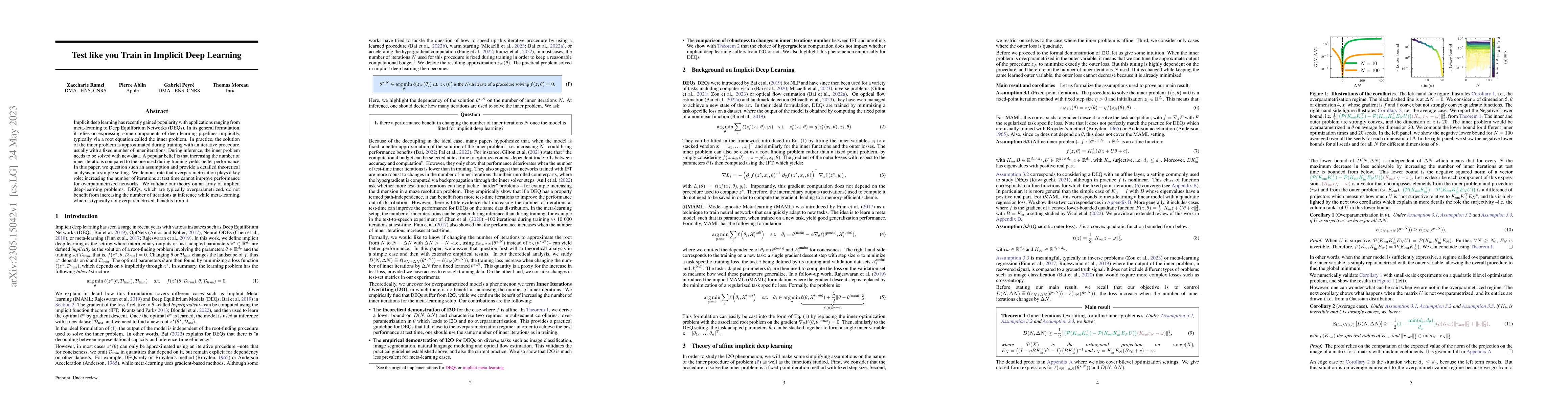 Thumbnail for Test like you Train in Implicit Deep Learning