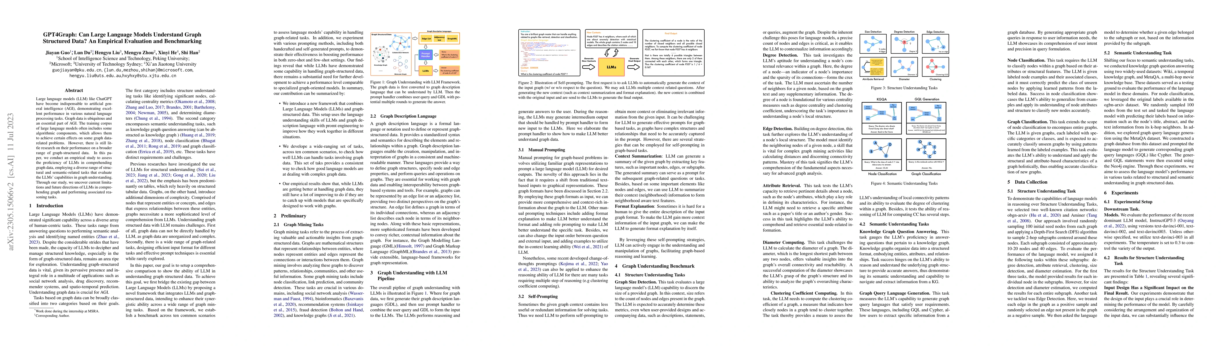 Thumbnail for GPT4Graph: Can Large Language Models Understand Graph Structured Data ?
  An Empirical Evaluation and Benchmarking