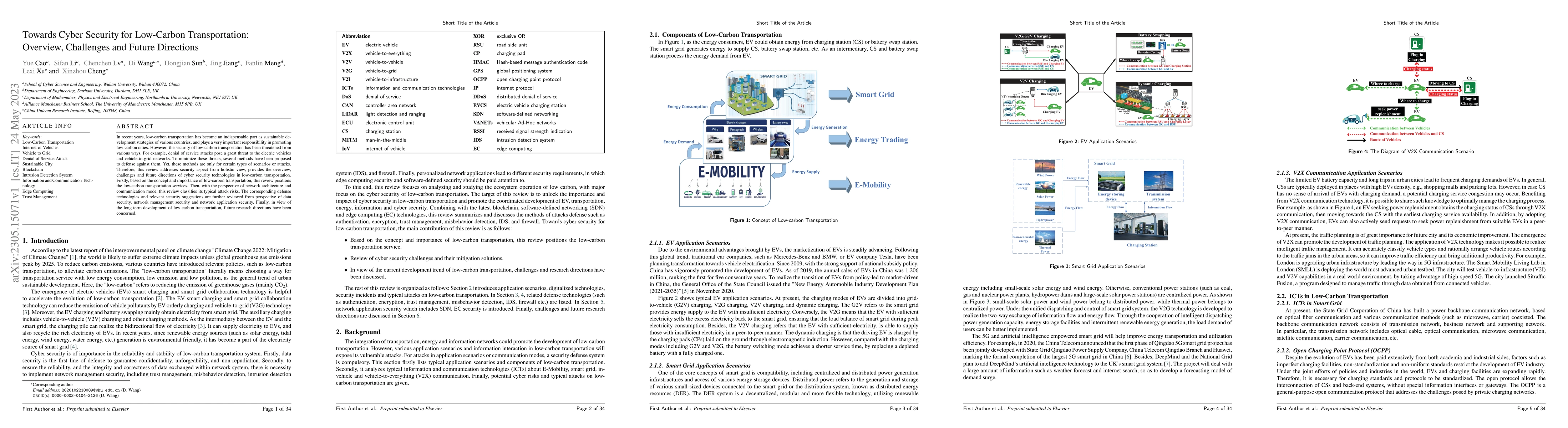 Thumbnail for Towards Cyber Security for Low-Carbon Transportation: Overview,
  Challenges and Future Directions
